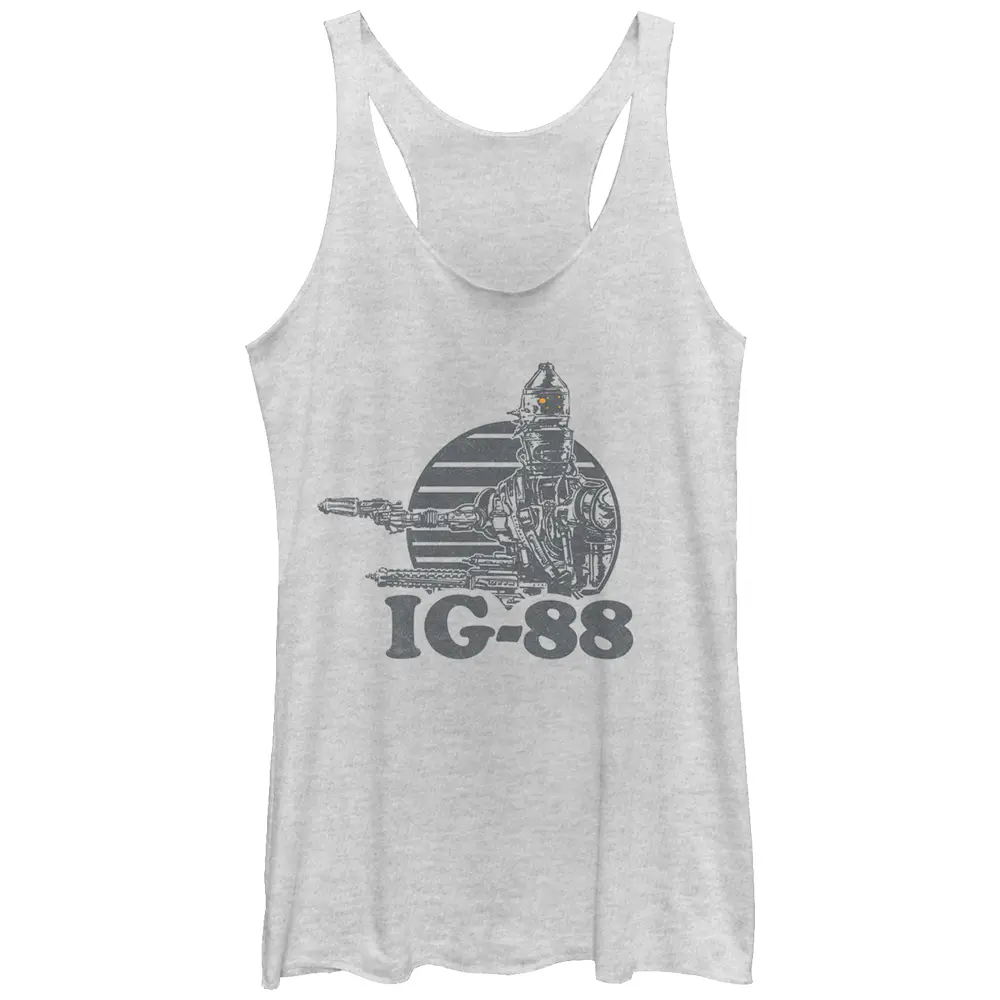 Women's Star Wars IG-88 Racerback Tank Top