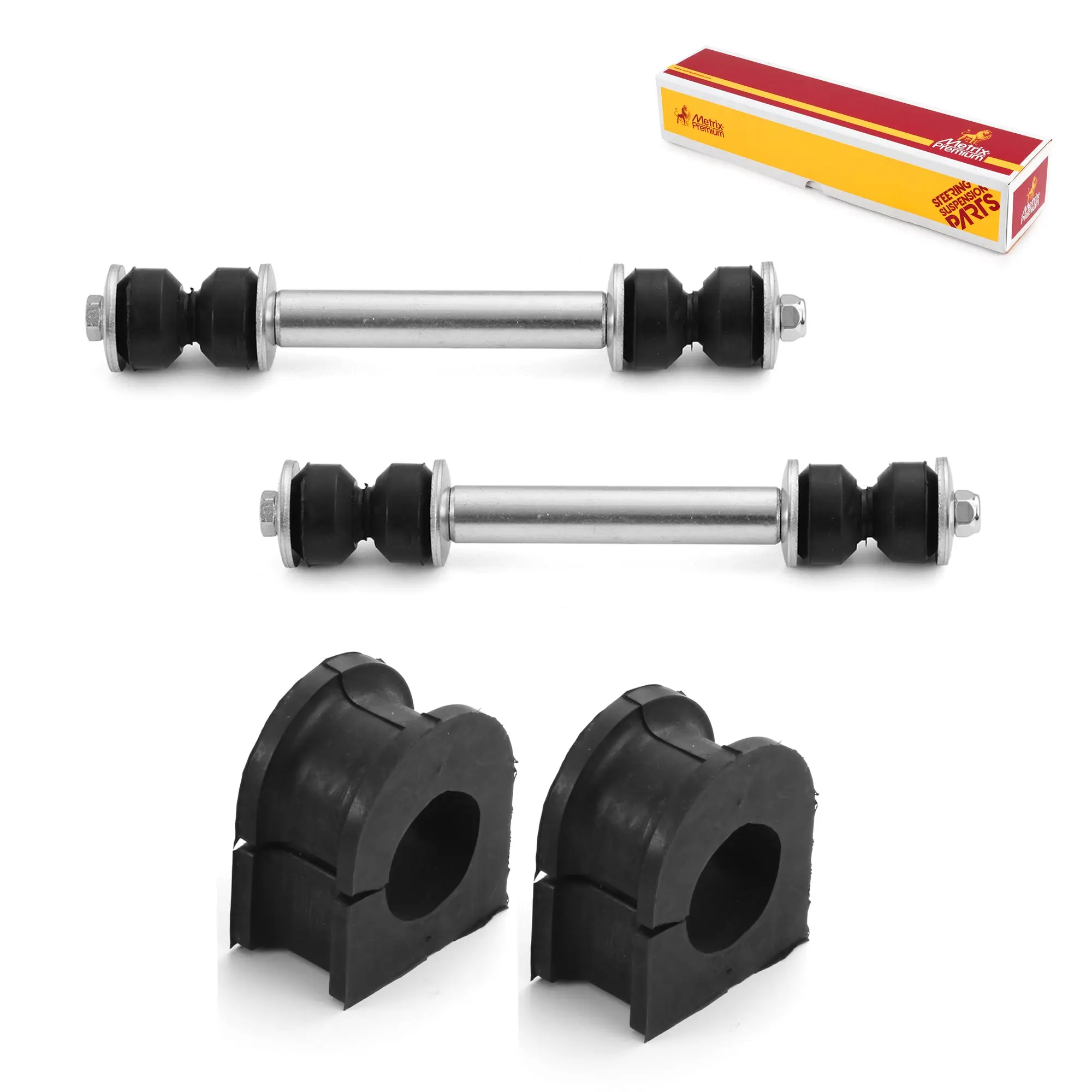 4 PC Front Stabilizer Bar Link and Sway Bar Bushing Kit  97416MT