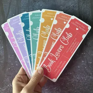 Book lovers club bookmark
