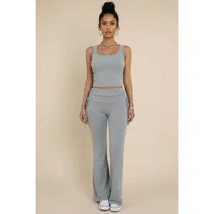 Leisure U‑Neck Knit Top