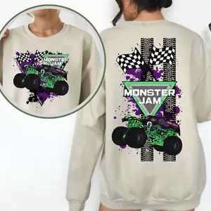 Monster Jam Event GravDigger Monster Truck Sweatshirt   or T-shirt, Monster Jam shirt, Monster Truck shirt, Off-Road Motorsports Tee, Monster Truck Fan Gift