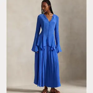 Polo Ralph Lauren - Crinkled Button-Front Top