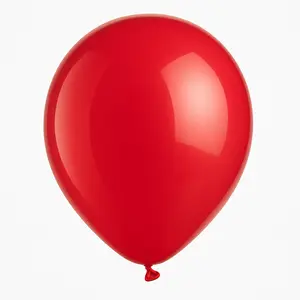 Vibrant Red Latex Balloons - Pack of 15