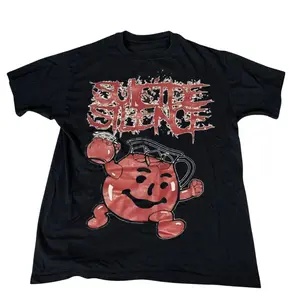 New Suicide Silence Kool Aid Rip 2007 Band Graphic Gildan Shirt, Vintage Graphic Tee, Unisex Shirt, Y2k Unisex Graphic Tees Gothic Grunge Emo Scene Amity Affliction Style Clothes Menswear Womenswear Streetwear