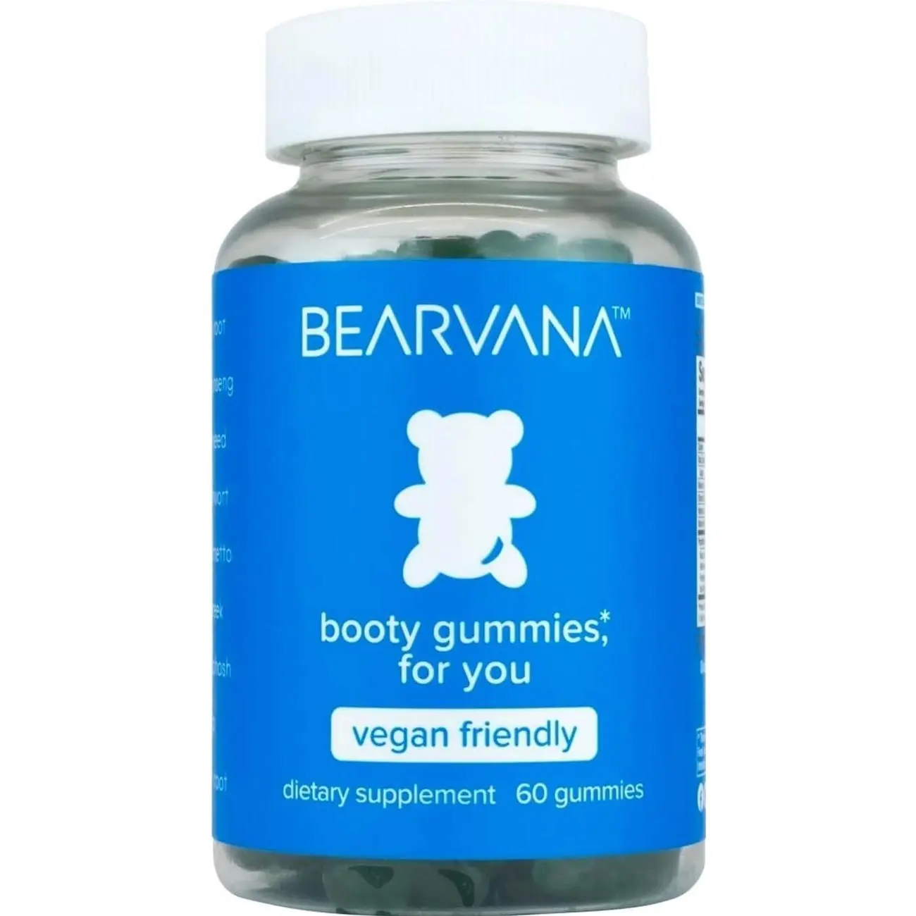 BEARVANA Peach Support Women’s Multivitamin Gummies | Herbal Gummy Vitamins for Women with Fenugreek, Maca, Ginseng & Ginger | Supports Feminine Wellness, Vitality & Energy | Berry Flavor | 60 Gummiesundefined