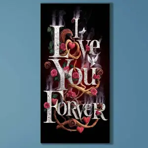 5D DIY Full Drill Round Diamond Painting - Diamond Art Painting Kit Text, Rose, White Dove Mosaic, Canvas - DIY Home Decor, Wall Decoration, Perfect for Halloween, Christmas, Independence Day, Birthdays, and Anniversary Gifts.