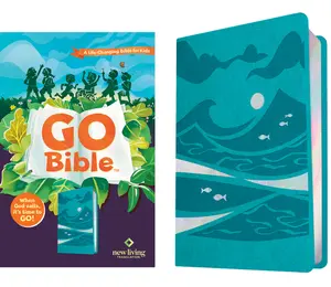NLT Go Bible for Kids (Leatherlike, Teal Ocean): A Life-Changing Bible for Kids -- New Living Translation - Bible