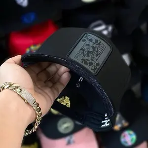 Trending Black Cap with Ace Card Patch -Adjustable Baseball Hat, Cool Streetwear Snapback Unisex Fashion TikTok Viral