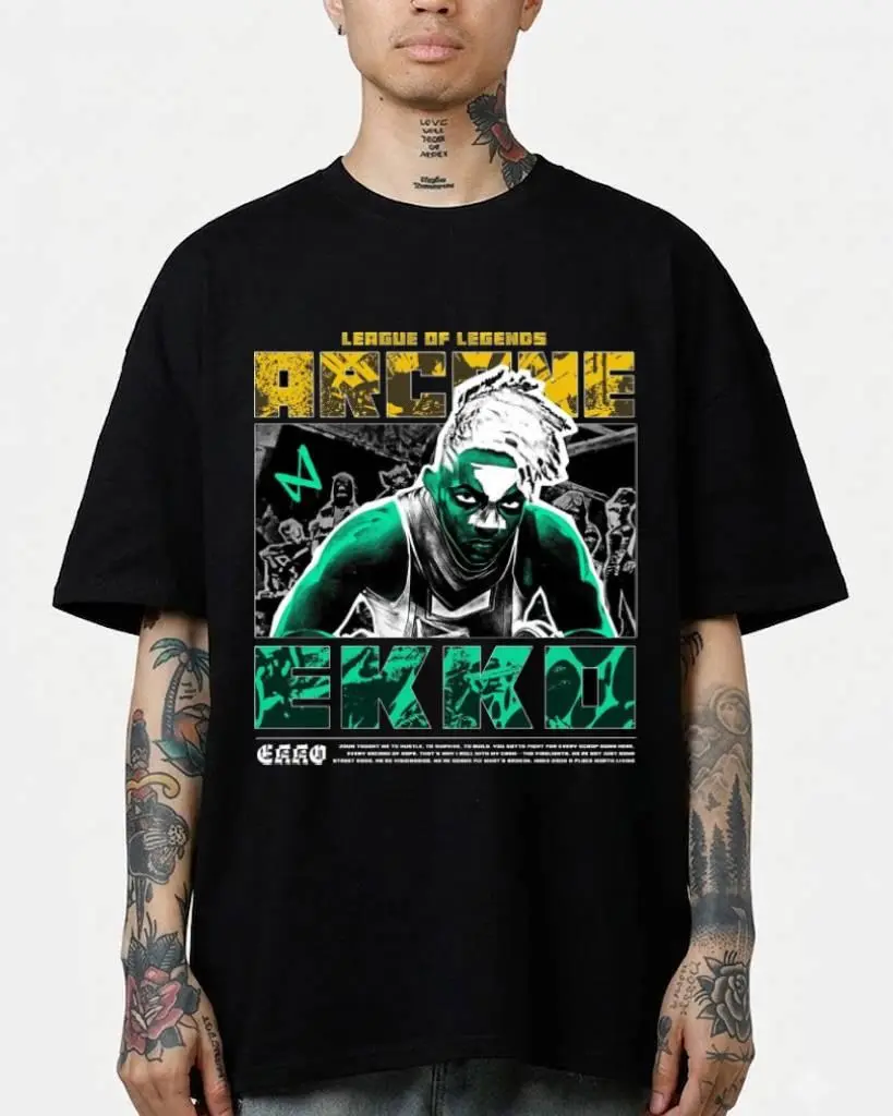 Arcane Neon Graphic Gift For Fans T Shirt QA15709