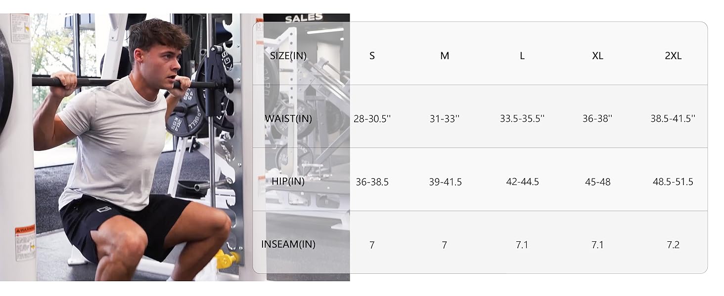 G Gradual Men's 2-Pack 7" Sporty Sports Shorts, Quick-Dry Lightweight Gym Running Workout Athletic Shorts with Zip Pockets summervibes