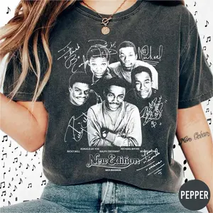 Comfort Colors New Edition Way Tour 2026 Shirt, Vintage 90s R&B Music Fans Tee