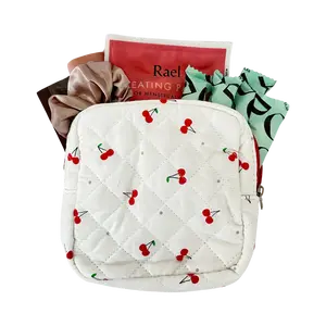 Period Kit - Organic Comfort with Fun Designs including Feminine Hygiene Products