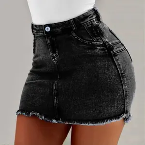 Women’s Summer Y2K Streetwear Denim Mini Skirt