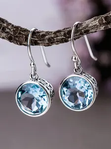 1 Pair Elegant Cubic Zirconia Drop Statement High Quality Earrings For Women For Wedding Engagement Anniversary Party Jewelry Valentine's Day Gift