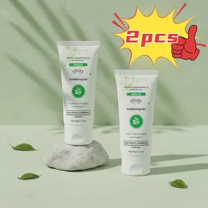 【Buy 1 take 1】Yiganerjing Exfoliating Gel For Facial Body Gentle Orange Facial Scrub Body Cleansing Gel Dead Skin Remover Scrub Skin Cleaning