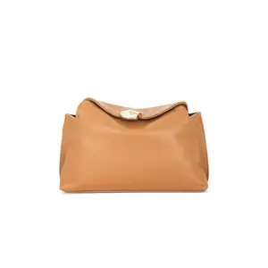 Flattered Hanna Clutch in Cognac