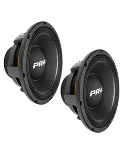 2x PRV Audio 10MR2000-NDY 10" Midrange Speakers 4000 Watts Neodymium 8 Ohm PRO