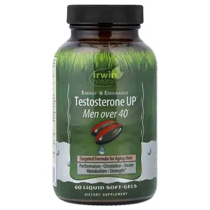 Irwin Naturals Testosterone UP® Men Over 40, 60 Liquid Soft-Gels
