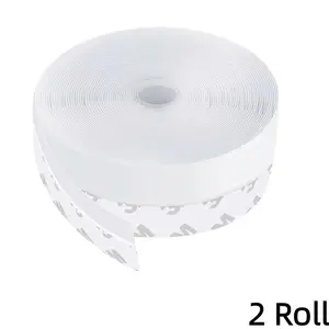 Self-Adhesive Windproof Waterproof Door & Window Sealing Strip, 2 Rolls, Multi-Functional Tape for Dust, Draft, Noise Control, Household Supplies