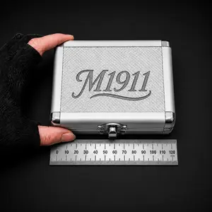 1:3 Scale Classic Mini Metal Mechanical Keychain, Safe Non-Firing Fidget Toy, Diecast Miniature Collectible Model, Portable Gift for Collectors