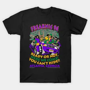 Freaknik 1996 Ready Or Not T-Shirt, Vintage Freaknik 96 Graphic Tees