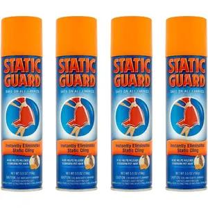 Static Guard Spray 5.5 oz - Pack of 4