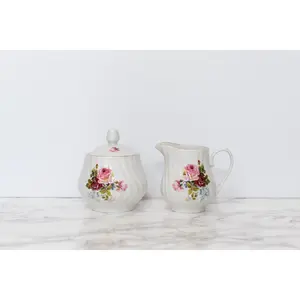 Limited Edition: Vintage Bloom Sugar & Creamer Set