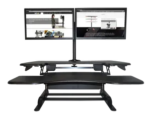 VICTOR® Monitor Mount, Equipped with Single-Arm and Dual-Arm Components for Computer Desks