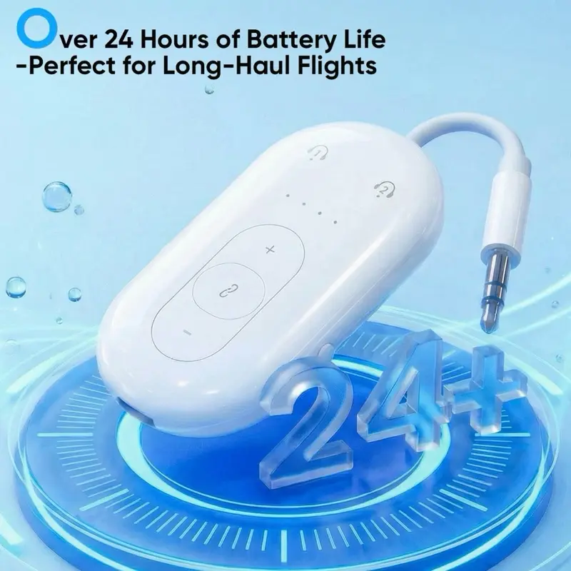 Bluetooth Transmitter-Receiver, 2-in-1 Wireless Audio Adapter for TV, Headphones
