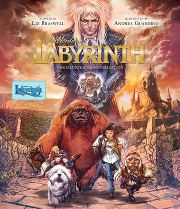 Jim Henson's Labyrinth: The Illustrated Novelization -- Andrea Guardino, Hardcover