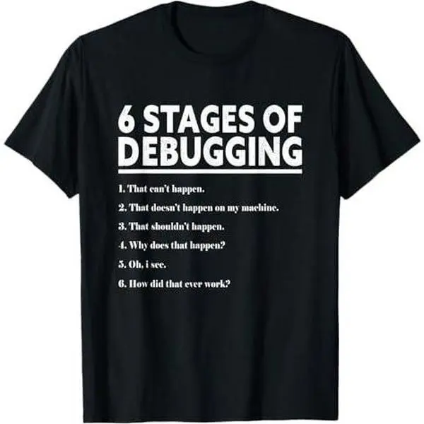 Funny Nerds, Computer & IT Tech Programmer, Developer Geek T-Shirt