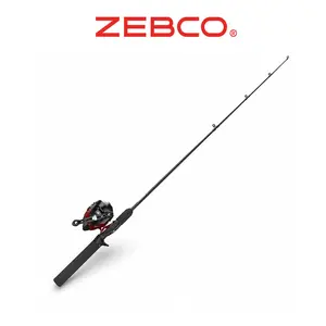 Zebco Slingshot 202 Spincast Combo – Red