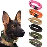 Tactical Dog Training Collar, Multi-Size Adjustable Heavy-Duty 1000D Nylon with Quick-Release Buckle, Chafe-Resist Pad & Double Closure Helps Resist Pulling for Comfort & Safety, Dog Accessory