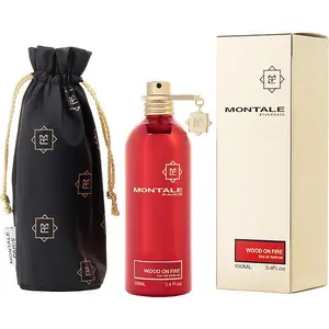 Montale Wood On Fire for Unisex Eau de Parfum Spray, 3.4 Ounce