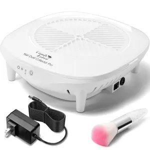 Candy Lover Nail Dust Collector with Reusable Filter & Dust Brush