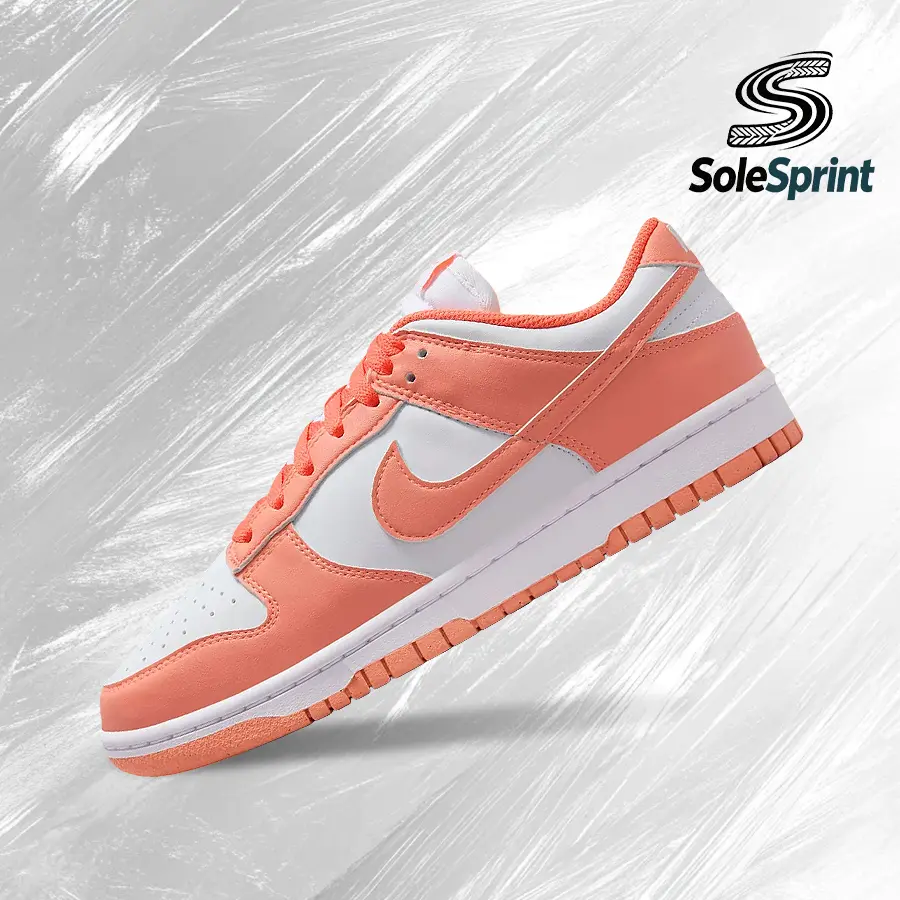 Nike Dunk Low Light Wild Mango (Women's) Lifestyle Sneakers - Shoes for Women, Vintage, Running, Shock Absorb, Lightweight, Breathable Everyday Fit, Gym/Street Wear, Back to School - DD1873-109