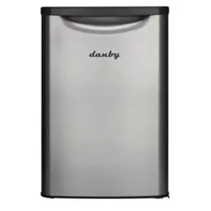 212 MAIN 2.6 cu. ft. Compact Stainless Steel Fridge - Energy Star, Auto Defrost, Retro Look, Space Savers Kitchenware Refrigerator with Compact Form for Space-Saving Storage