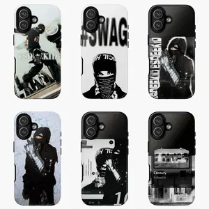 6 Styles Es.Dee.Kid Rapper Phonecase,  Es.Dee.Kid Album Phonecase, Compatible with iPhone 17 16 15 14 13 12 11 X XR & Samsung S22 S23 S24 S25, Gift for Fans, Trending 2026 D