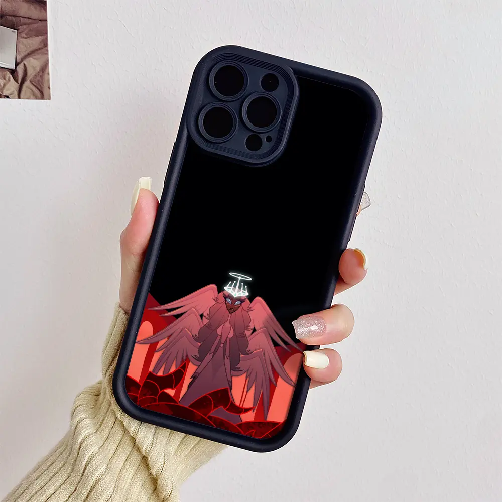 Hazbin Hotel II Phone Case for iPhone 17/16/15/14/13/12/11 Xs Pro Max Plus AIR Cases for Samsung S25/S23/S24/S22/S21/NOTE20/A54/A53/A52/A36/A35/A34/A33/A17/A16/PLUS/ULTRA/FE Soft Shockproof Protective Shell Hazbin Hotel cover SERA Fan Gifts hazbin hotel s