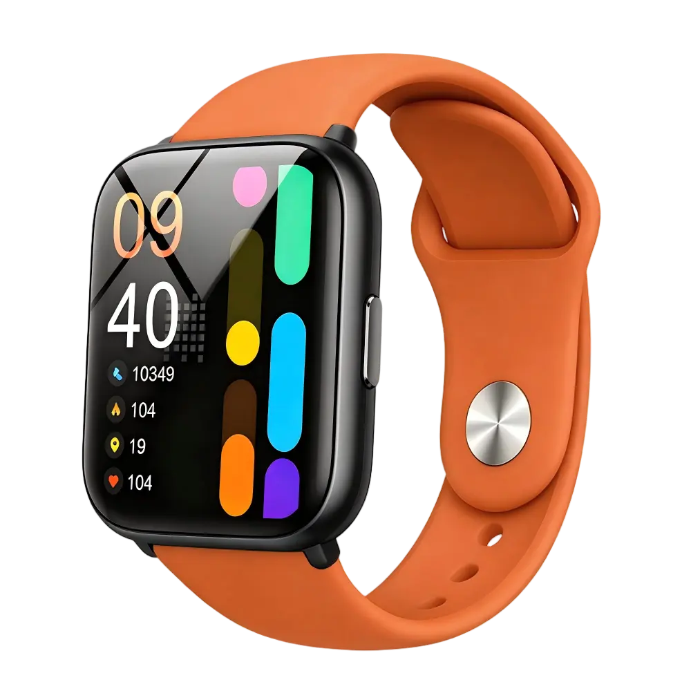 Smart Watch for Men Women, 2.01" HD Touch Screen with Bluetooth Call, IP68 Waterproof, 120+ Sport Modes, Fitness Tracker with Heart Rate & Sleep Monitor, Pedometer, Compatible with Android iPhone
