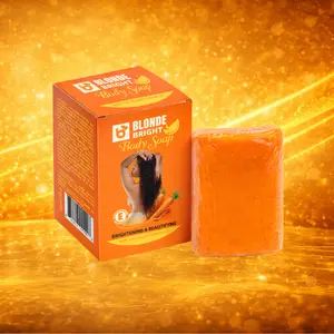 BlondeBright Carrot Body Soap, Daily Cleansing Bar, 125 g BlondeBright Carrot Body Soap, Daily Cleansing Bar, 125 g