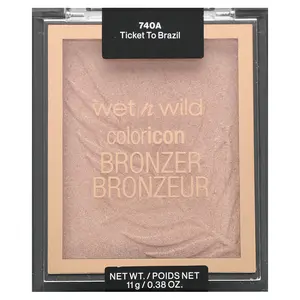 wet n wild Color Icon, Bronzer, 740A Ticket to Brazil, 0.38 oz (11 g)