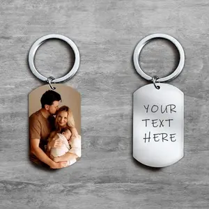 Custom Picture Keychain, Personalized Text Keychain 2025, Doubled Sided Picture Keychain, Anniversary Gift , Gift For him, Mother‘s day Gifts