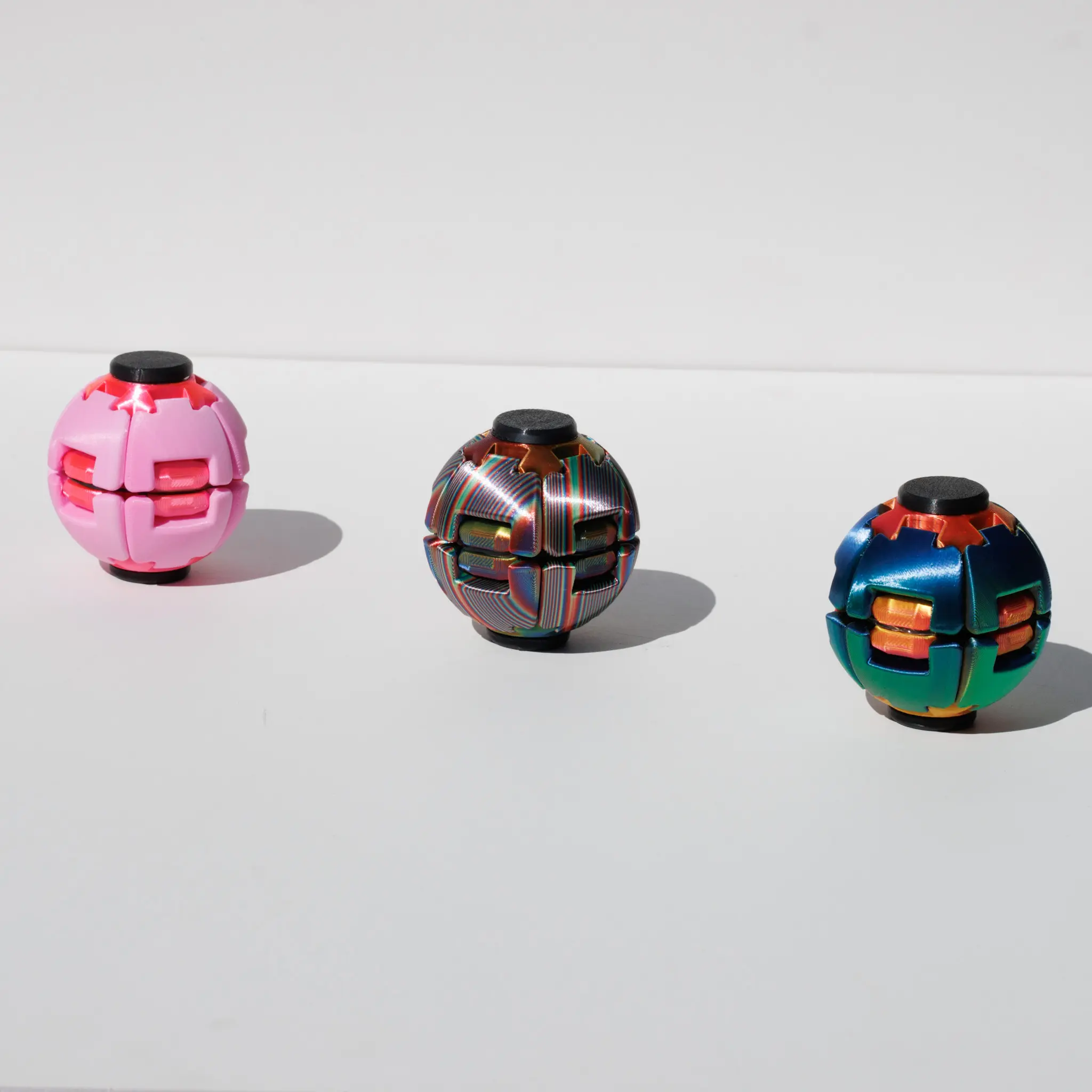 Squishy Ball Figurine, PLA material Eco Friendly, 3D Printed