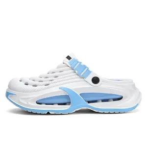 Summer Men's Clogs Outdoor Thick Sole Non-Slip Odor Resistant Durable Quick Drying Soft Beach Sandals 8810-2