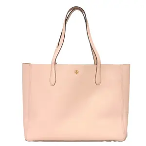 Pre-owned Tory Burch Calfskin Tote Bags Blake Pebbled Leather Tote Bag
