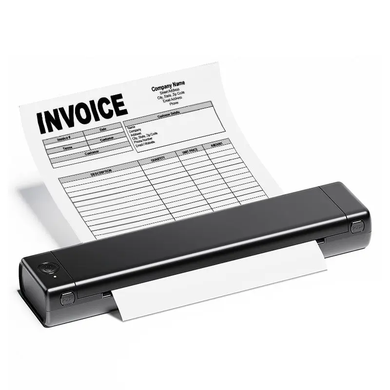 Phomemo M08F-BK X Letter & A4 Portable Thermal Printer - Black