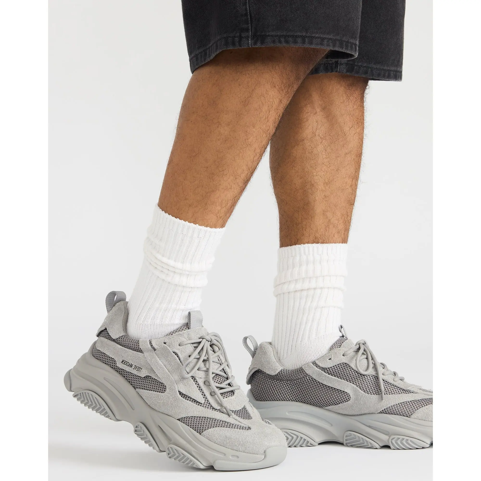 Steve Madden POSSESS GREY SUEDE - TikTok Shop