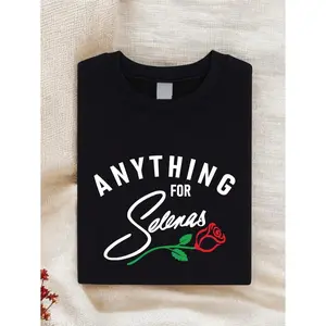 100% Cotton Golf Gift T-Shirt For Men and Women Selena Quintanilla Vintage Inspired T-Shirt For Latin Culture Fans And Selena Lovers