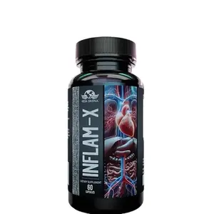 Vida Divina Inflam-X Supplement Natural 60 Capsules Anti-Inflammatory Formula for Health & Wellness Dietary Supplement
